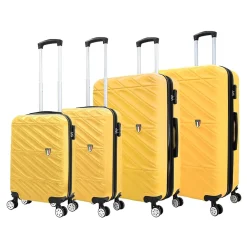Hardside Spinner Carry-On Luggage Set, TSA Checkpoint Friendly (T0533-04PC-MUYL)<TUCCI Outlet