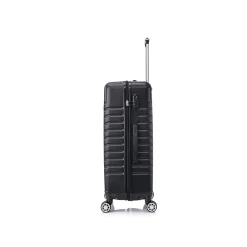 Hardside Spinner Carry-On Luggage Set, TSA Checkpoint Friendly (S0567-03PC-BLK)<TUCCI