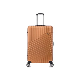 Hardside Spinner Carry-On Luggage Set, TSA Checkpoint Friendly, Bronze Gold (S0567-03PC-BRGL)<TUCCI Best