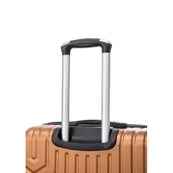 Hardside Spinner Carry-On Luggage Set, TSA Checkpoint Friendly, Bronze Gold (S0567-03PC-BRGL)<TUCCI Best