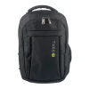 TUCCI Laptop Backpack, Medium, Black (T0571)