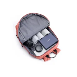 TUCCI PeakPulsePack Laptop Backpack, Medium, Red (T0632)