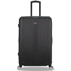 2-Piece Hardside Spinner Luggage Set, TSA Checkpoint Friendly, Black (S0536-02PC-BLK)<TUCCI Sale
