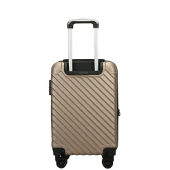 2-Piece Hardside Spinner Carry-On Luggage Set, TSA Checkpoint Friendly, Champagne (T0293-02PC-CHAM)<TUCCI Online