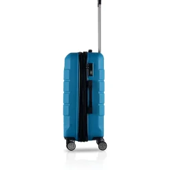 3-Piece Hardside Spinner Carry-On Luggage Set, TSA Checkpoint Friendly, Blue (T0273-03PC-BLU)<TUCCI Best