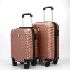 2-Piece Hardside Spinner Carry-On Luggage Set, TSA Checkpoint Friendly, Rose Gold (T0293-02PC-RGD)<TUCCI Hot