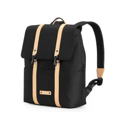 TUCCI SpeedsterPack Laptop Backpack, Medium, Black (T0599)