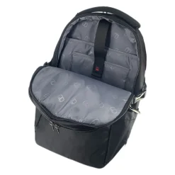 TUCCI SprintRider Laptop Backpack, Medium, Black (T0568)