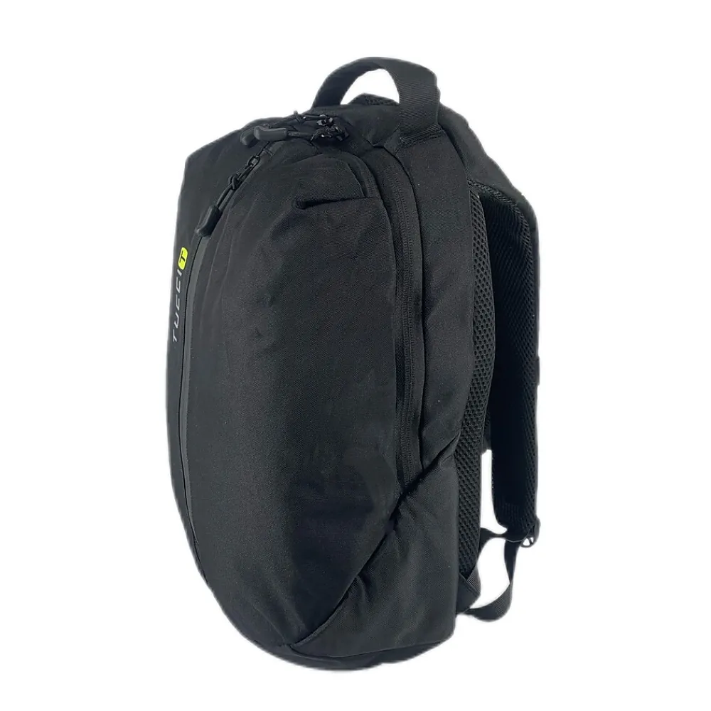 TUCCI URBAN SPORT Laptop Backpack, Medium, Black (T0562)