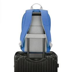 TUCCI VelocityVista Laptop Backpack, Medium, Blue (T0596)