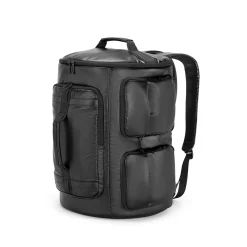 TUCCI VenturePack Laptop Backpack, Medium, Black (T0642)