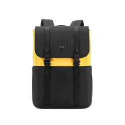 TUCCI VentureSack Laptop Backpack, Medium, Black (T0639)