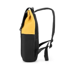 TUCCI VentureSack Laptop Backpack, Medium, Black (T0639)