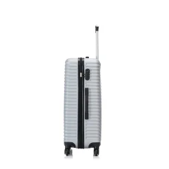 VOYAGE Vertice Hardside Spinner Luggage Set, TSA Checkpoint Friendly, (V0001-02PC-SLV)<TUCCI Online