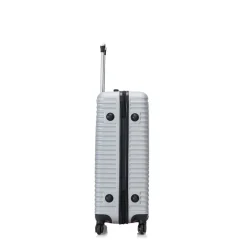 VOYAGE Vertice Hardside Spinner Luggage Set, TSA Checkpoint Friendly, (V0001-02PC-SLV)<TUCCI Online