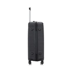VOYAGE Vertice 2-Piece Hardside Spinner Luggage Set, TSA Checkpoint Friendly, (V0001-02PC-BLK)<TUCCI New