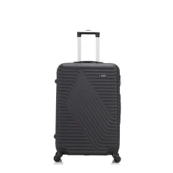 VOYAGE Vertice 2-Piece Hardside Spinner Luggage Set, TSA Checkpoint Friendly, (V0001-02PC-BLK)<TUCCI New
