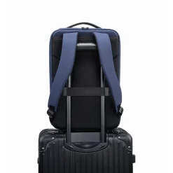 TUCCI Whirlwind Laptop Backpack, Medium, Blue (T0594)