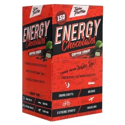 Turbo Truffle s Energy Chocolate Truffles Coffee Craze, 50/Pack (220-00986)