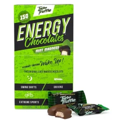 Turbo Truffle s Energy Chocolate Truffles Mint Madness, 50/Pack (220-00987)