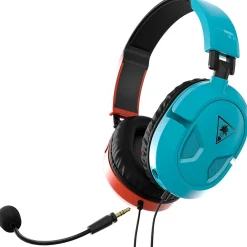 Discount Turtle Beach Recon 50 Gaming Headset for Nintendo Switch, Red/Blue (TBS-8150-05)
