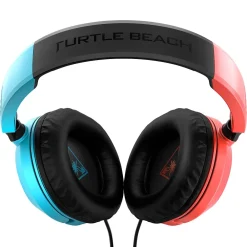 Discount Turtle Beach Recon 50 Gaming Headset for Nintendo Switch, Red/Blue (TBS-8150-05)