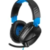 Online Turtle Beach Recon 70 Wired Over-the-head Stereo Gaming Headset, Black/Blue (TBS-3555-01)