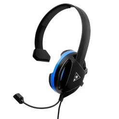 New Turtle Beach Recon Chat 3.5mm Gaming Headset, Xbox Series X|S, Xbox One, Nintendo Switch, PC, (TBS-3345-01) Blue