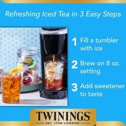 Twinings Chai Latte Black Tea, Keurig® K-Cup® Pods, 22/Box (TNA78919)