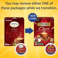 Twinings Chai Tea, Keurig® K-Cup® Pods, 24/Box (TNA09954)