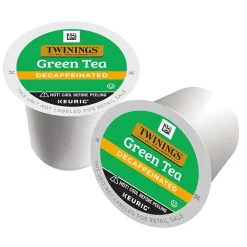 Twinings Decaf Green Tea, Keurig® K-Cup® Pods, 24/Box (TNA90557)
