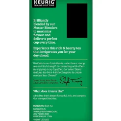 Twinings Irish Breakfast Black Tea, Keurig® K-Cup® Pods, 24/Box (TNA87303)