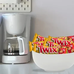 Twix Caramel Sharing Size Chocolate Cookie Bar Candy, 3.02 oz Bar, 24/Box (MMM35387)