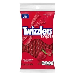 Twizzlers Strawberry Twists Licorice, 7 oz., 12/Carton (HEC54402)