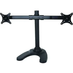 Discount TygerClaw Dual Monitor Mount, Up to 27", Black (LCD6012BLK)