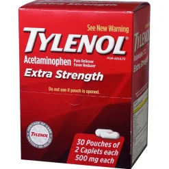 Extra Strength Caplets, 30/Box (64478/7003-30)<Tylenol Hot