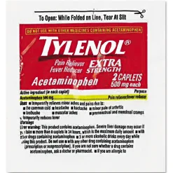 Extra Strength Caplets, 30/Box (64478/7003-30)<Tylenol Hot