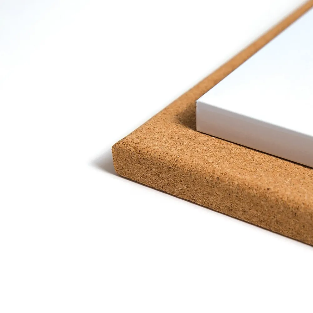 Dry Erase*U Brands Cork & Dry Erase Board Set, 1' x 1' (3888U00-01)