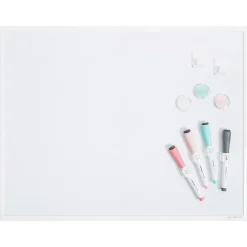 Dry Erase*U Brands Dry-Erase Whiteboard, Plastic Frame, 2' x 1.5' (4595U00-04)