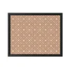 Bulletin*U Brands Fashion Cork Bulletin Board, Black Frame, 16"H x 20"W (2883U00-01)