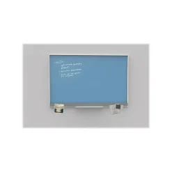 Dry Erase*U Brands Glass Dry-Erase Whiteboard, Aluminum Frame, 2' x 1.5' (3193U00-01)