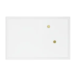 Dry Erase*U Brands Magnetic Dry Erase Whiteboard, White Decor Frame, 30" x 20" (2071U00-01)