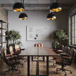 Dry Erase*U Brands Magnetic Porcelain Dry-Erase Whiteboard, Aluminum Frame, 6' x 4' (4901U00-01)