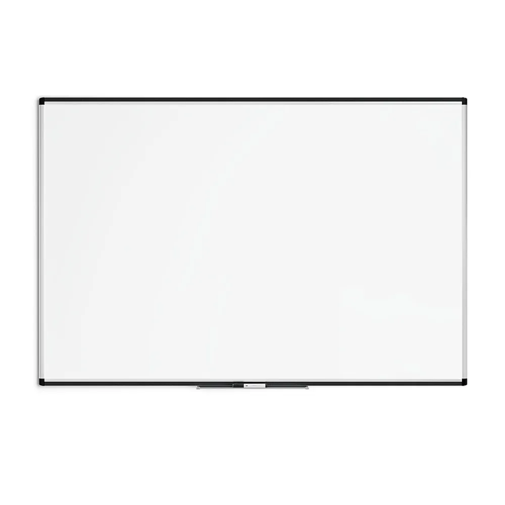 Dry Erase*U Brands PINIT Steel Dry-Erase Whiteboard, Aluminum Frame, 6' x 4' (2808U00-01)