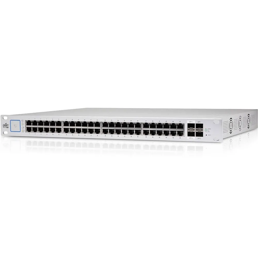 New Ubiquiti Networks UniFi 48 Port Layer 2 Gigabit PoE Ethernet Switch Managed, Silver (US-48-500W)