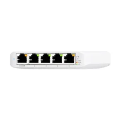Clearance Ubiquiti UniFi Flex Mini 5-Port PoE Switch, 10Gbps, White (USW-FLEX-MINI)