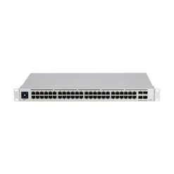 Discount Ubiquiti UniFi Pro 48-Port Gigabit Ethernet Managed Switch, 10/100/1000 Mbps, Silver (USW-PRO-48)