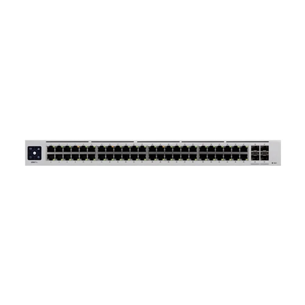 Discount Ubiquiti UniFi Pro 48-Port Gigabit Ethernet Managed Switch, 10/100/1000 Mbps, Silver (USW-PRO-48)