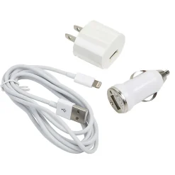 Lightning Charge and Sync Kit, White, (CEL-CHG8W-6)<Ultralast Discount