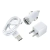 Micro USB Charge and Sync Kit, White, (CEL-CHGMICRO-6)<Ultralast Sale